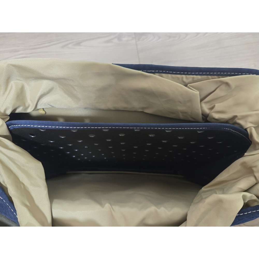Kipling Bag Laptop Luggage Dual‎ Buckles Lock Plastic Insert Handle Blue Case - Picture 9 of 13